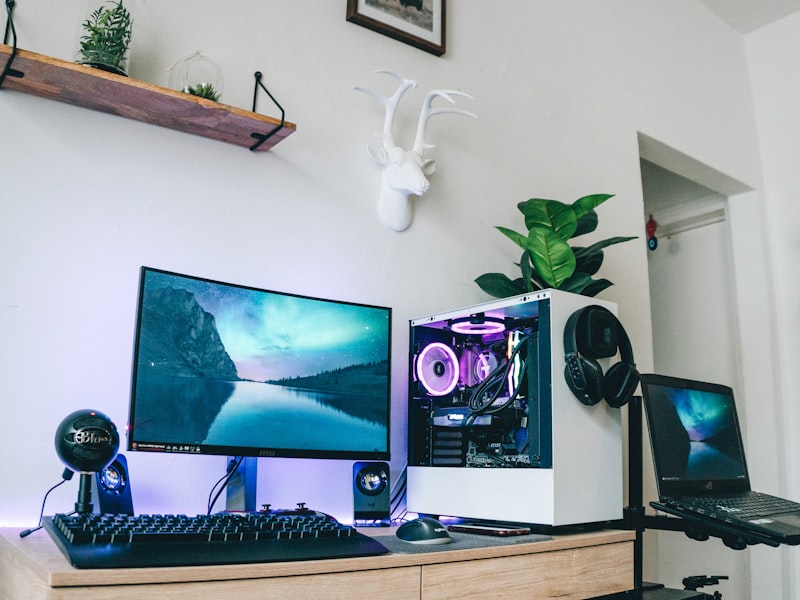 Custom water-cooled streaming rig